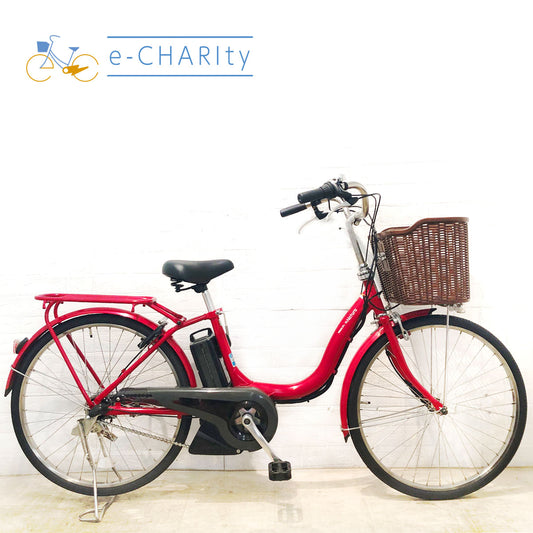 ヤマハ PAS ナチュラ XL DX レッド 24インチ YA036 【中古車】