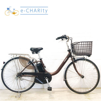 パナソニック ビビ L 押し歩き ブラウン 26インチ YA057 【中古車】