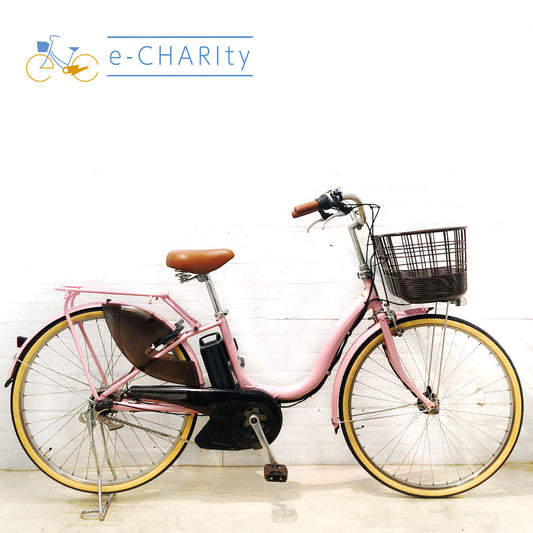 ヤマハ PAS ナチュラ L DX ピンク 26インチ YA087 【中古車】