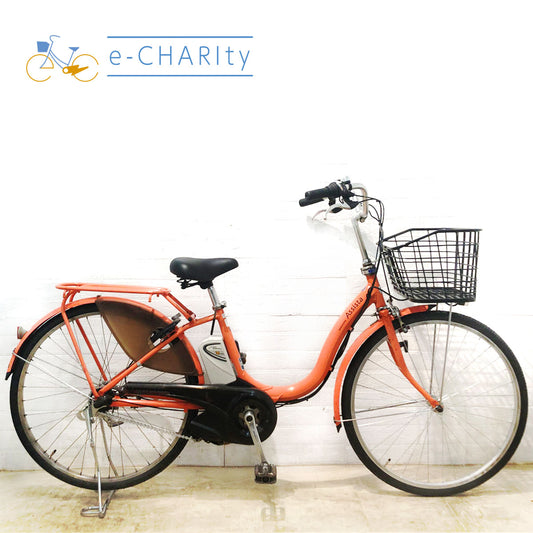 ブリヂストン アシスタ ベーシック オレンジ 26インチ YA102 【中古車】