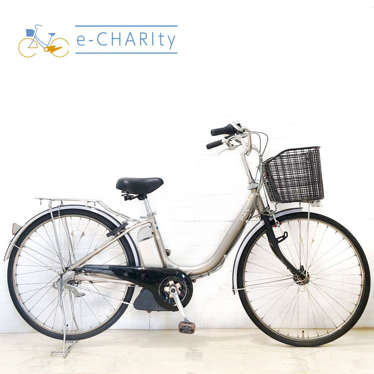 中古電動自転車 ヤマハ PAS アッシュゴールド 26インチ YB029