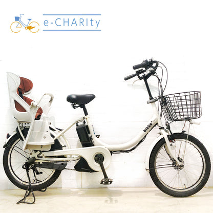 ブリヂストン bikke 2 e ビッケ ツー イー ホワイト 20インチ YB057 【中古車】