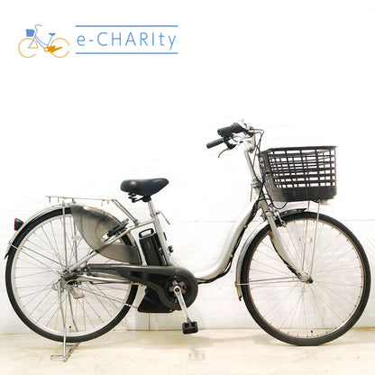 ヤマハ PAS ナチュラ XL スーパー シルバー 26インチ YB059 【中古車】