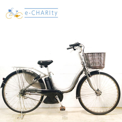 ヤマハ PAS ナチュラ L シルバー 26インチ YC030 【中古車】