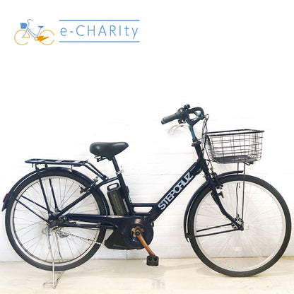 ブリヂストン ステップクルーズ e ネイビー 26インチ YC040 【中古車】
