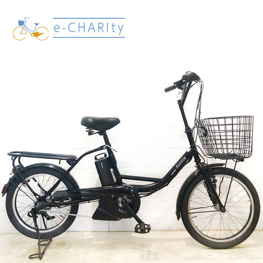 ブリヂストン アシスタ ファイン ミニ ブラック 前20×後18インチ YC053 【中古車】