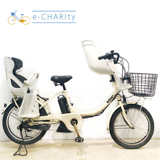 ブリヂストン bikke 2 e ビッケ ツー イー ベージュ 20インチ YC057 【中古車】