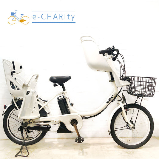 ブリヂストン bikke 2 e ビッケ ツー イー ホワイト 20インチ YD013 【中古車】