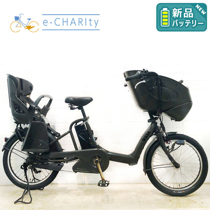 新品バッテリー ブリヂストン bikke POLAR e ビッケ ポーラー イー グレー 20インチ YD074  【中古車】