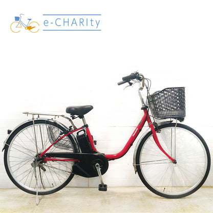 パナソニック ビビ SX レッド 26インチ YD084【中古車】