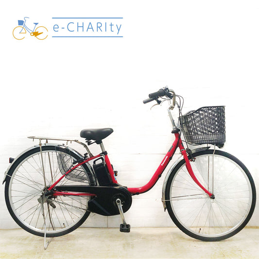 パナソニック ビビ SX レッド 26インチ YD084【中古車】