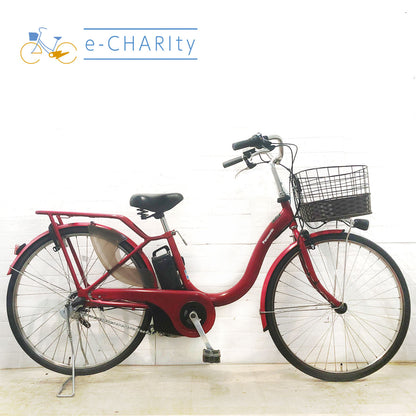 パナソニック ティモ L レッド 26インチ YE018 【中古車】