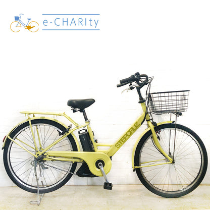 ブリヂストン ステップクルーズ e イエロー 26インチ YE034 【中古車】