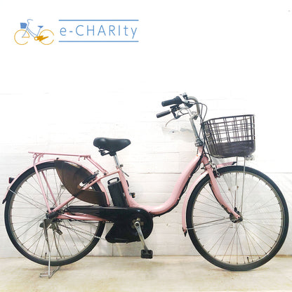ヤマハ PAS ナチュラ L DX ピンク 26インチ YE106 【中古車】