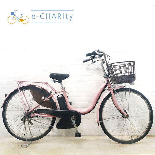ヤマハ PAS ナチュラ L DX ピンク 26インチ YE106 【中古車】