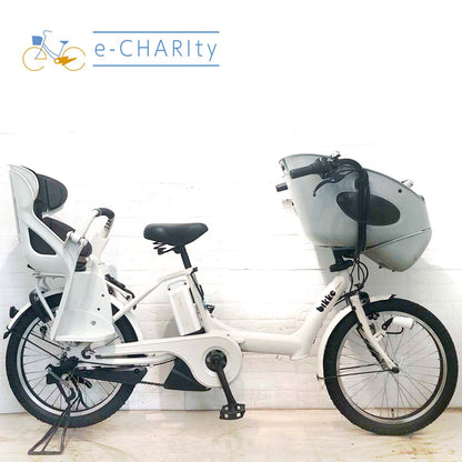 ブリヂストン bikke POLAR e ビッケ ポーラー イー ホワイト 20インチ YF114 【中古車】