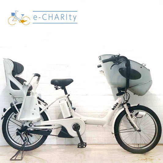 ブリヂストン bikke POLAR e ビッケ ポーラー イー ホワイト 20インチ YF114 【中古車】