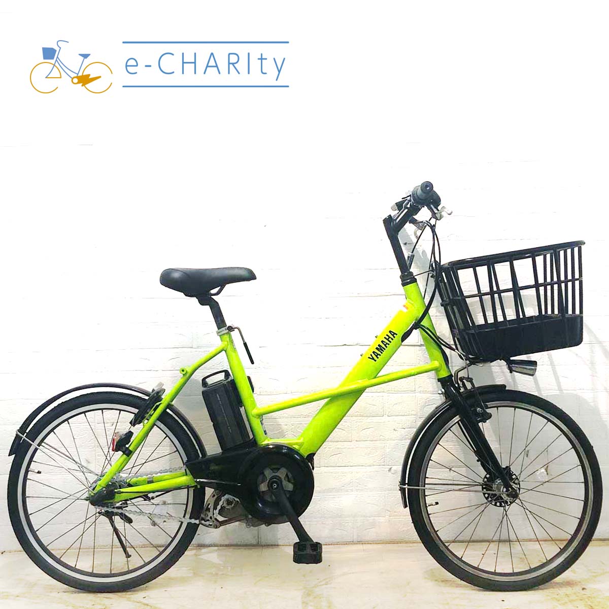 中古ミニサイクル 中古電動自転車 パナソニック ベロスター ミニ カーキ 20インチ KY077