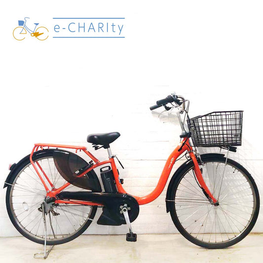 ヤマハ PAS With パス ウィズ オレンジ 26インチ YF129 【中古車】