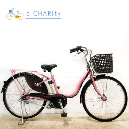 ヤマハ  PAS ナチュラ M DX ピンク 26インチ YP032 【中古車】