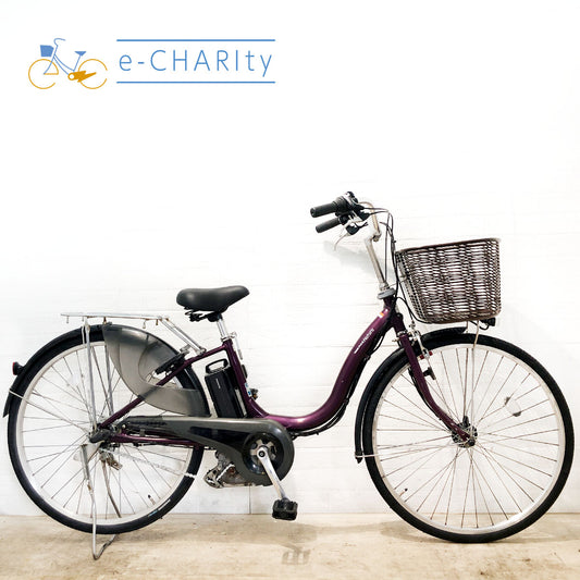 ヤマハ PAS ナチュラ S パープル 26インチ YP067 【中古車】