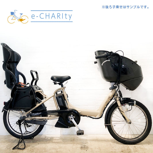 ブリヂストン アンジェリーノ プティット e ベージュ 20インチ YP073【中古車】
