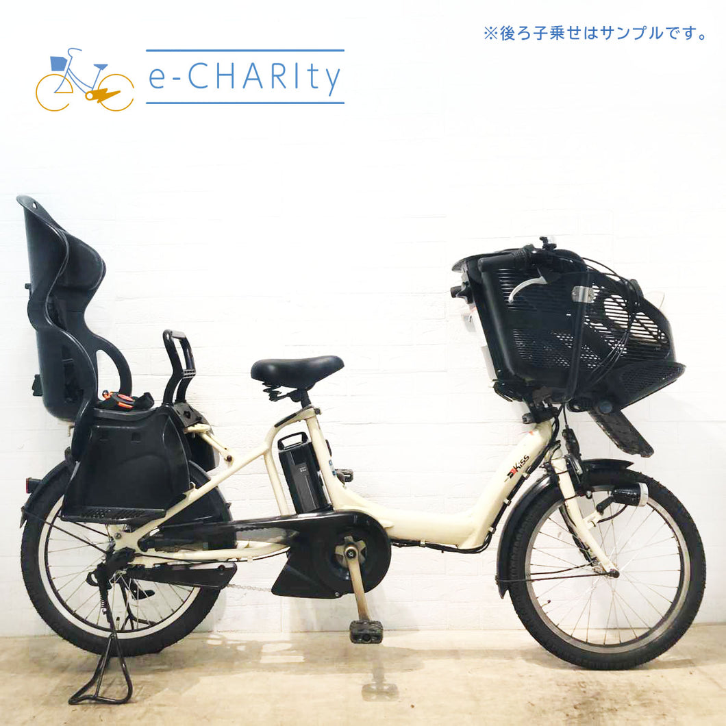 ヤマハ PAS Kiss mini XL パス キッス ミニ XL ベージュ 20インチ YQ012【中古車】