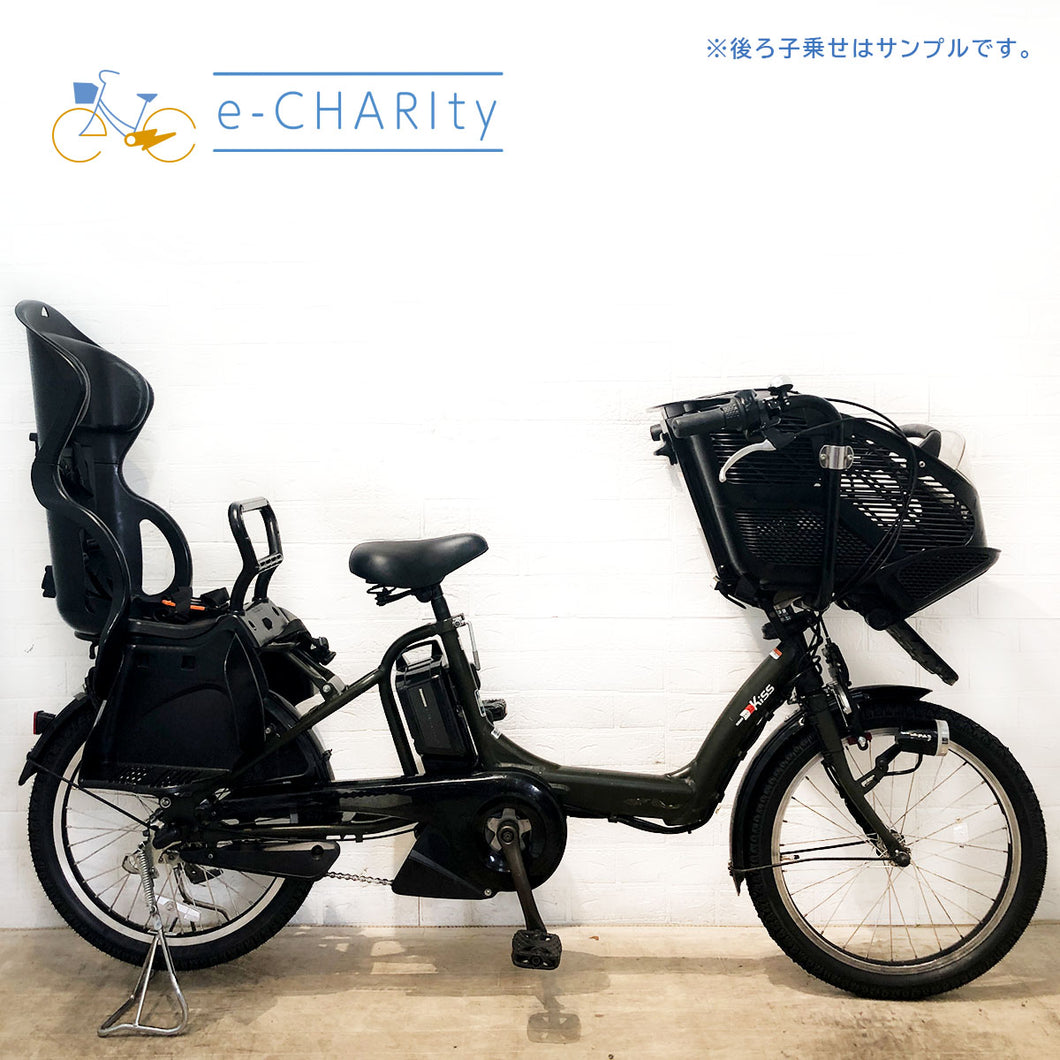 ヤマハ PAS Kiss mini パス キッス ミニ カーキ 20インチ YQ046【中古車】