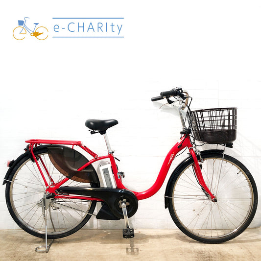 ヤマハ PAS With パス ウィズ レッド 26インチ YQ065 【中古車】