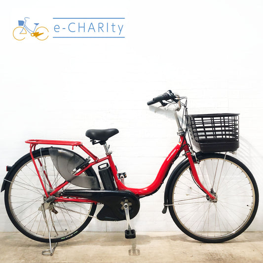 ヤマハ PAS ナチュラ L レッド 26インチ YQ081 【中古車】