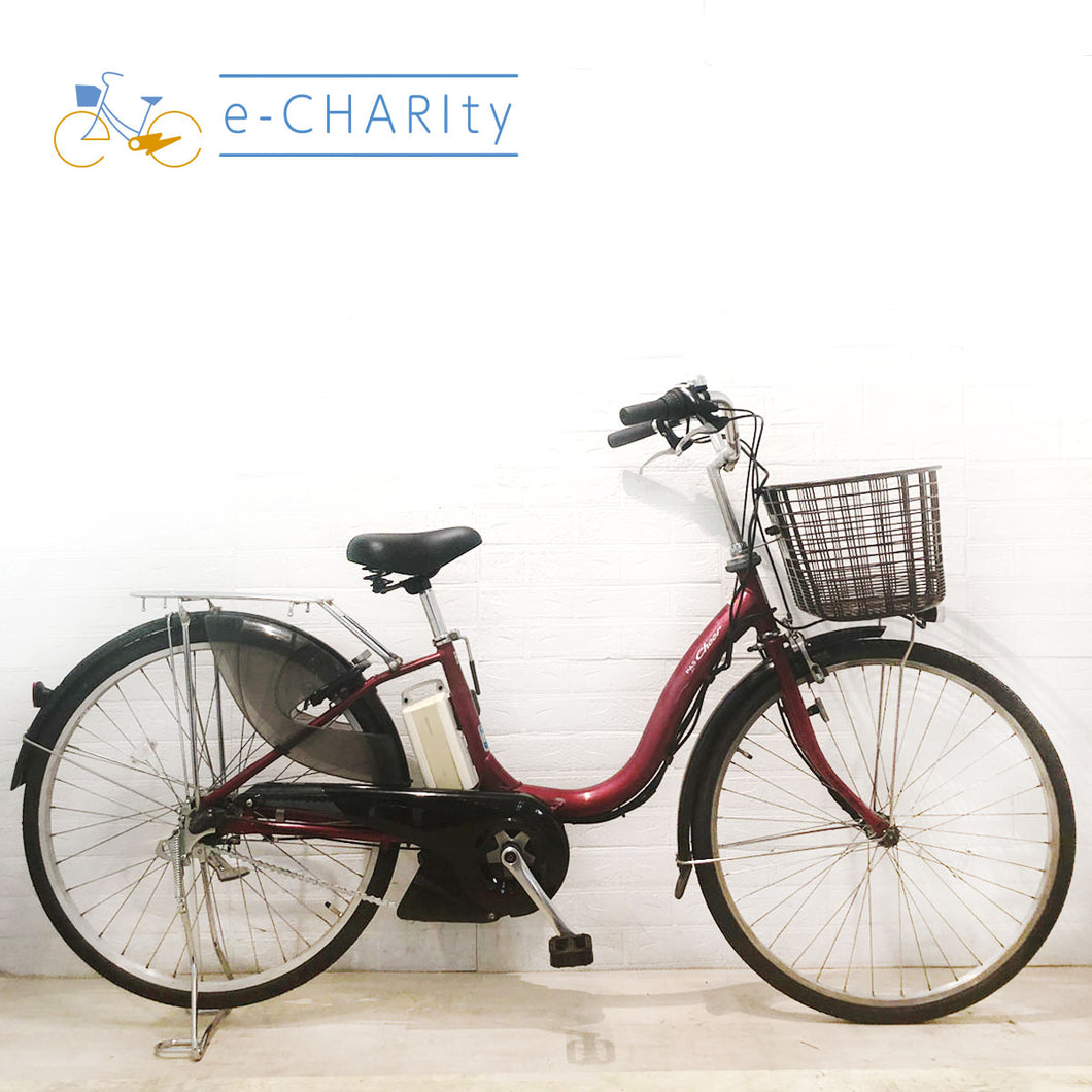 ヤマハ PAS Cheer パス チア レッド 26インチ YR059 【中古車】