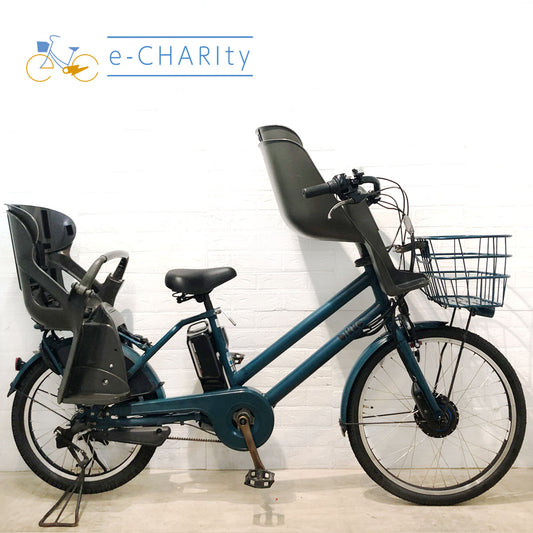 ブリヂストン bikke GRI ビッケ グリ ブルー 前24×20インチ YS067 【中古車】