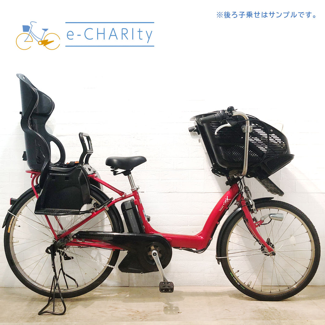 ブリヂストン アンジェリーノ レッド 前22×後26インチ YT037【中古車】