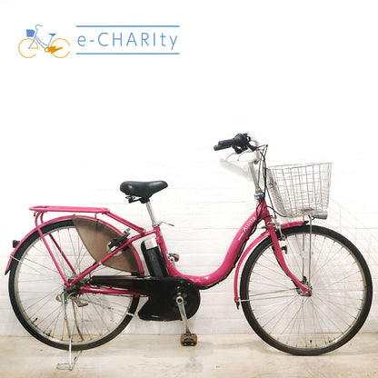 ブリヂストン アシスタ DX スペシャル ピンク 26インチ YT045 【中古車】