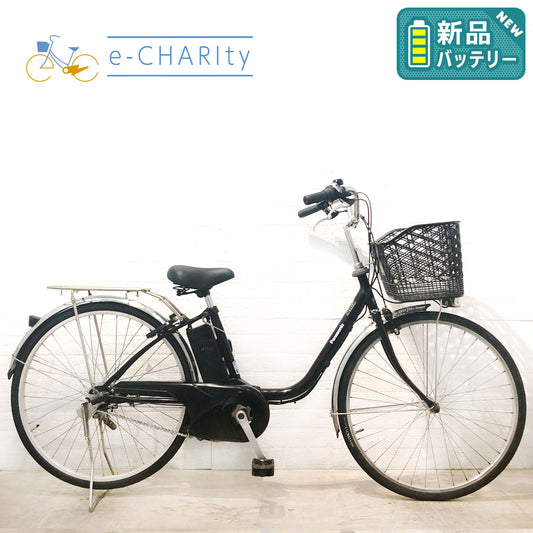 新品バッテリー パナソニック ビビ TX ブラック 26インチ YT053 【中古車】