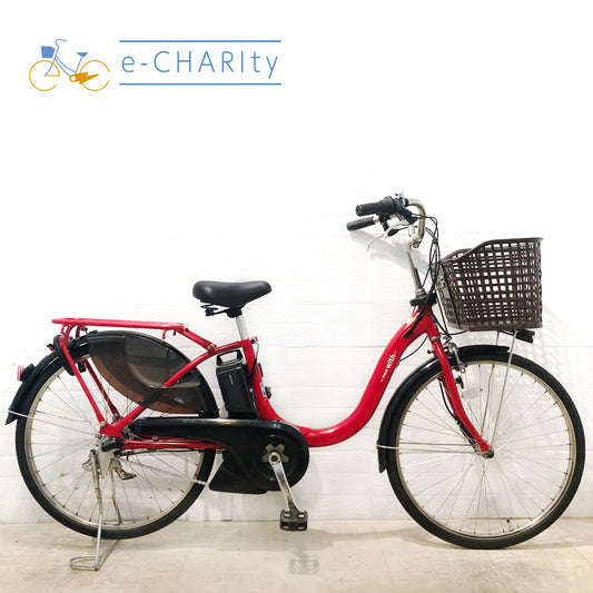 ヤマハ PAS With パス ウィズ レッド 24インチ YT124 【中古車】