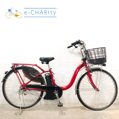 ヤマハ PAS With パス ウィズ レッド 26インチ YU034 【中古車】