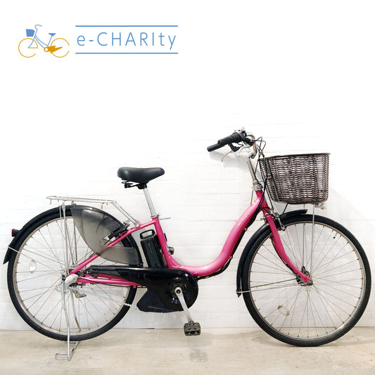 ヤマハ PAS ナチュラ L ピンク 26インチ YU066 【中古車】