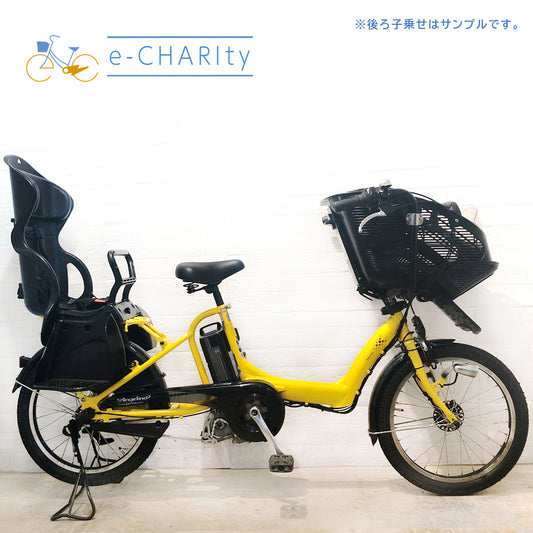 ブリヂストン アンジェリーノ プティット e イエロー 20インチ YU132【中古車】