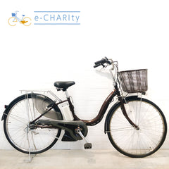 ヤマハ PAS ナチュラ XL ブラウン 26インチ YV079 【中古車】