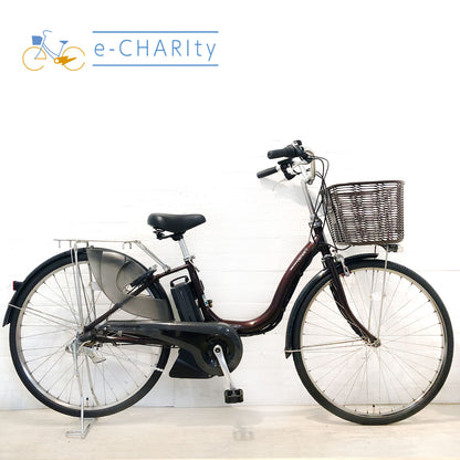 ヤマハ PAS ナチュラ L ブラウン 26インチ YV113 【中古車】