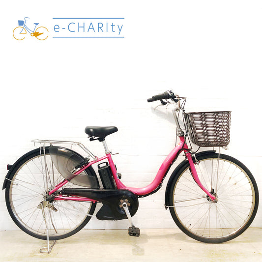 ヤマハ PAS ナチュラ L ピンク 26インチ YW118 【中古車】