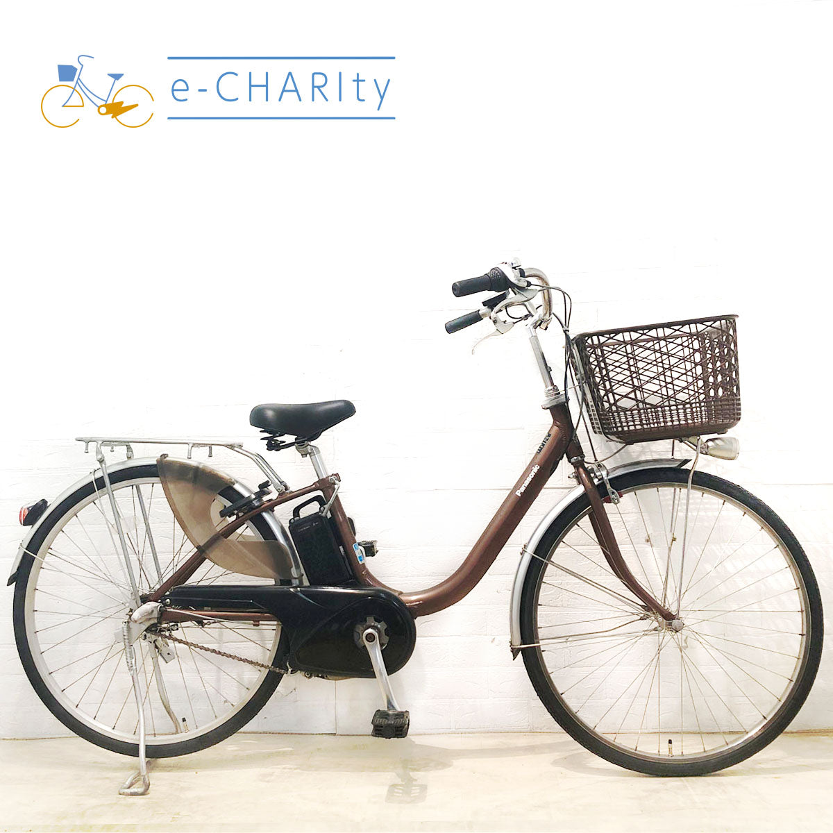 中古 Panasonic電動アシスト自転車　12Ah 大阪 中古Panasonic電動アシスト自転車 12Ah4点灯 大阪 - メルカリ