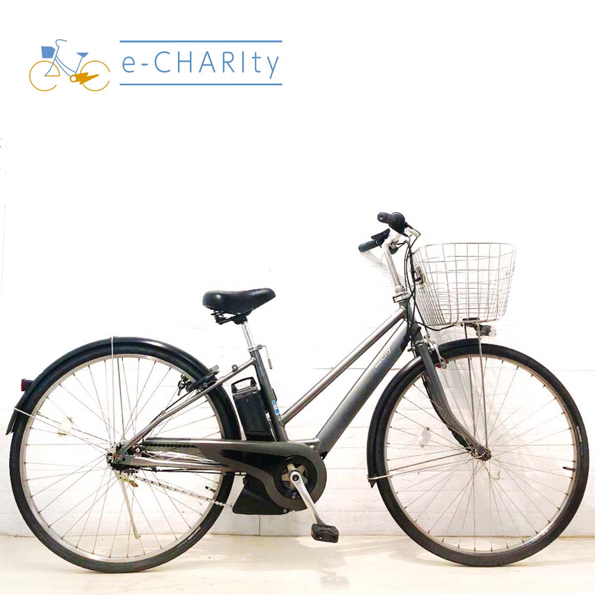 自転車　中古 シルバー｜国内トップクラスの中古電動自転車通販サイトe