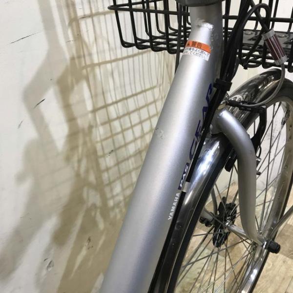中古電動自転車 ヤマハ PAS GEAR U パス ギア ユー シルバー 26インチ