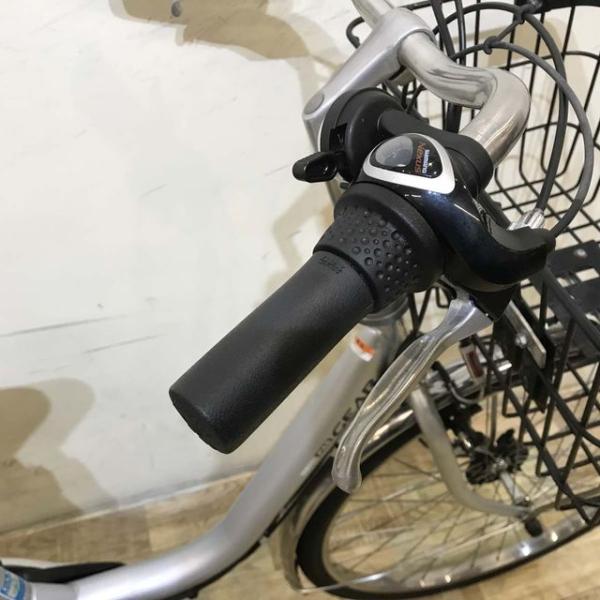 中古電動自転車 ヤマハ PAS GEAR U パス ギア ユー シルバー 26インチ