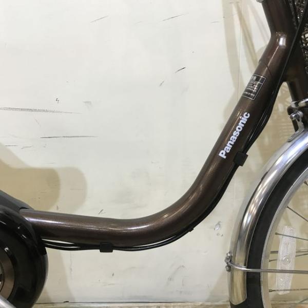 中古電動自転車 パナソニック ビビ SS 20 ブラウン 20インチ KC022 
