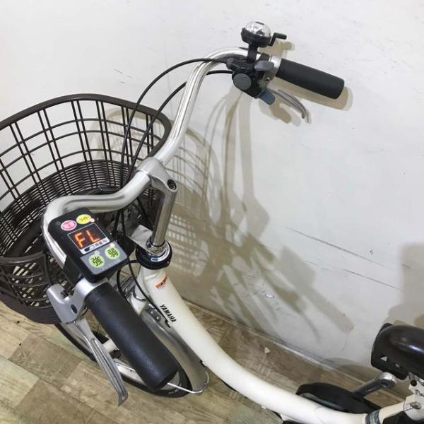 中古電動自転車 ヤマハ PAS SION U パス シオン ユー アイボリー 20