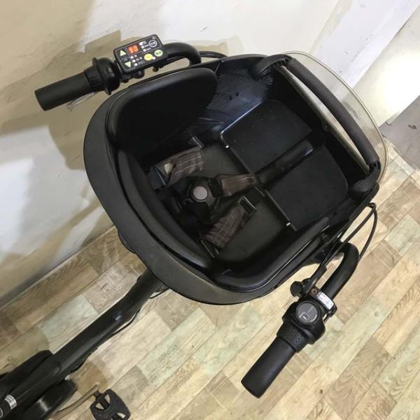 中古電動自転車 ヤマハ PAS Kiss mini パス キッス ミニ カーキ 20