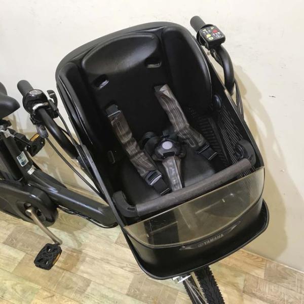 中古電動自転車 ヤマハ PAS Kiss mini パス キッス ミニ カーキ 20インチ KD007